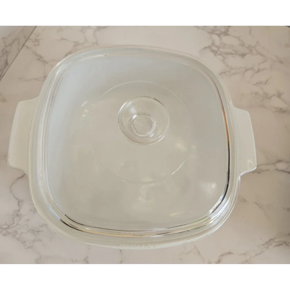 Vintage 3 Qt. Cassoral Collectable Corningware Dish With Lid Poppy Design‎